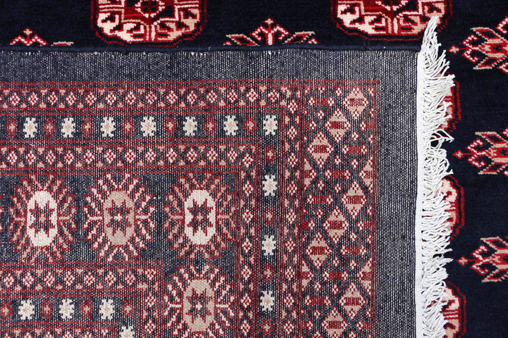 Midnight Blue Bokhara 8' 1 x 9' 9 - No. 48459 - ALRUG Rug Store