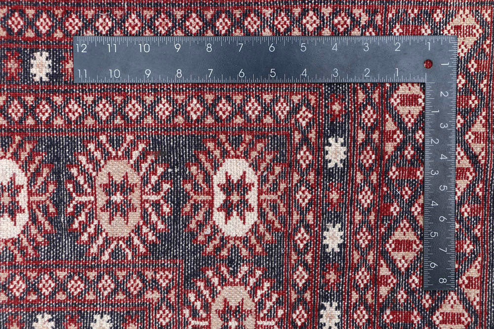 Midnight Blue Bokhara 8' 1 x 9' 9 - No. 48459 - ALRUG Rug Store
