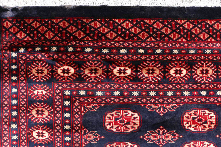 Midnight Blue Bokhara 7' 10 x 9' 9 - No. 48461 - ALRUG Rug Store