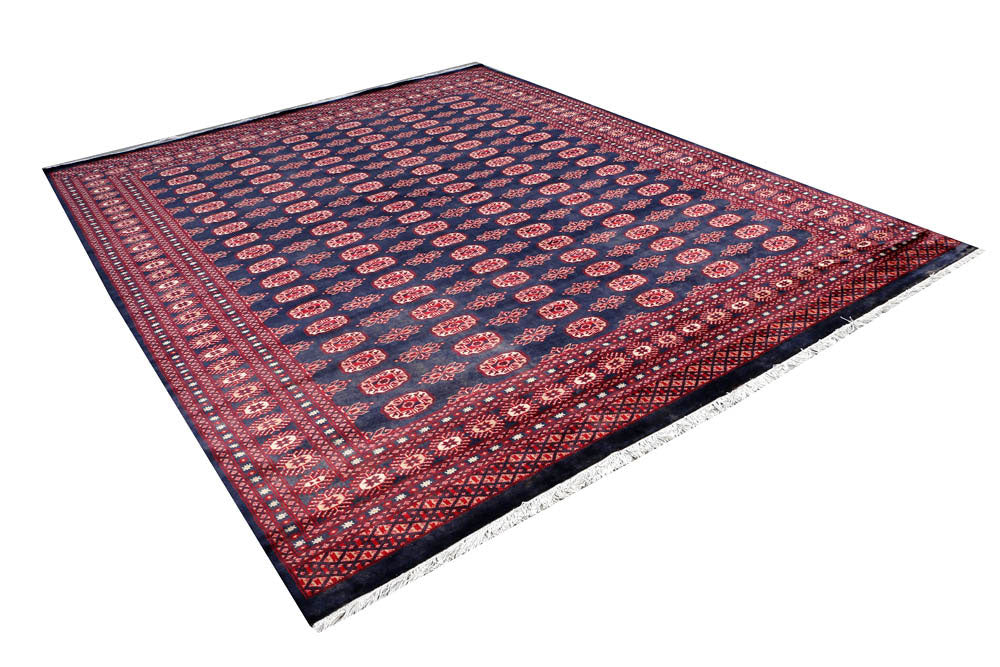 Midnight Blue Bokhara 7' 10 x 9' 9 - No. 48461 - ALRUG Rug Store