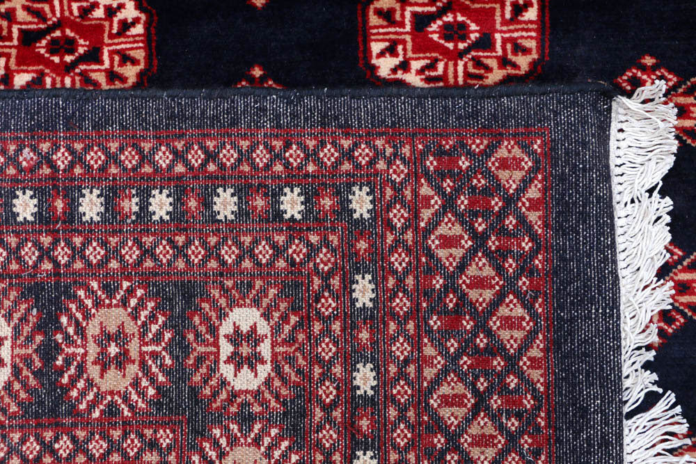 Midnight Blue Bokhara 7' 10 x 9' 9 - No. 48461 - ALRUG Rug Store