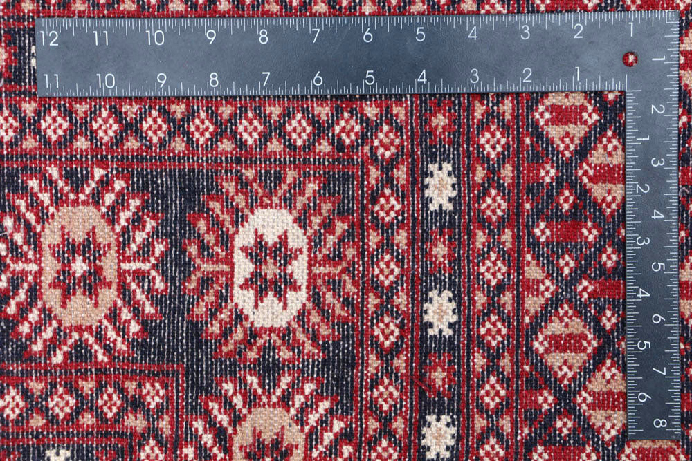 Midnight Blue Bokhara 7' 10 x 9' 9 - No. 48461 - ALRUG Rug Store