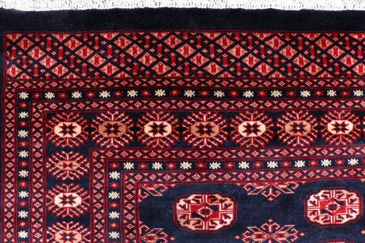 Midnight Blue Bokhara 7' 10 x 9' 10 - No. 48463 - ALRUG Rug Store