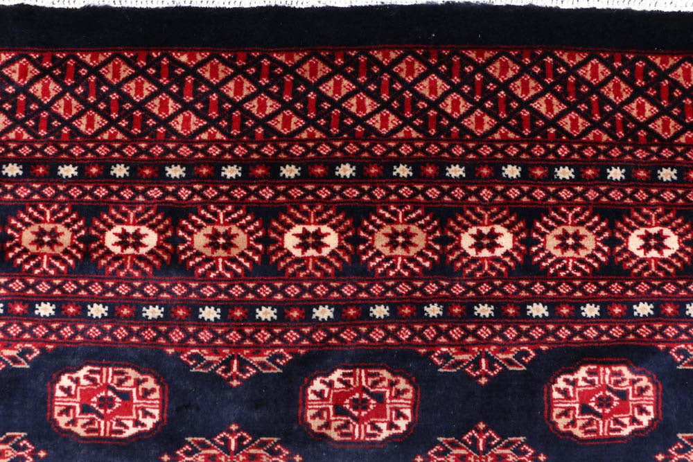 Midnight Blue Bokhara 7' 10 x 9' 10 - No. 48463 - ALRUG Rug Store
