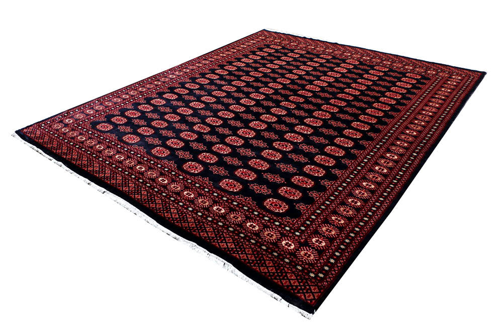 Midnight Blue Bokhara 7' 10 x 9' 10 - No. 48463 - ALRUG Rug Store