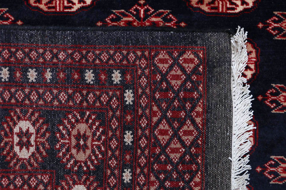 Midnight Blue Bokhara 7' 10 x 9' 10 - No. 48463 - ALRUG Rug Store