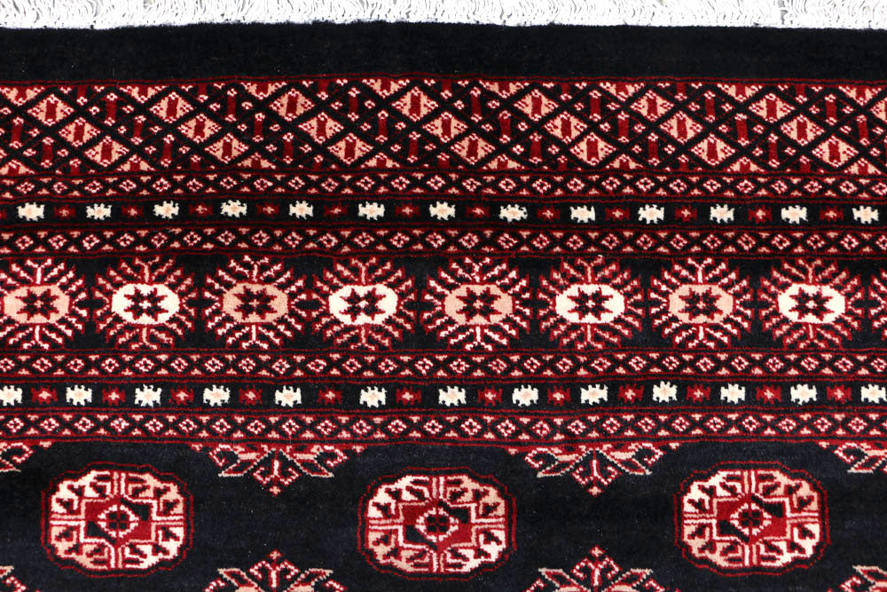 Black Bokhara 8' x 10' 4 - No. 48465 - ALRUG Rug Store