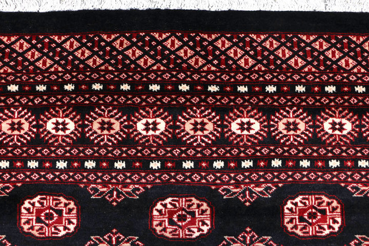 Black Bokhara 8' x 10' 4 - No. 48465 - ALRUG Rug Store