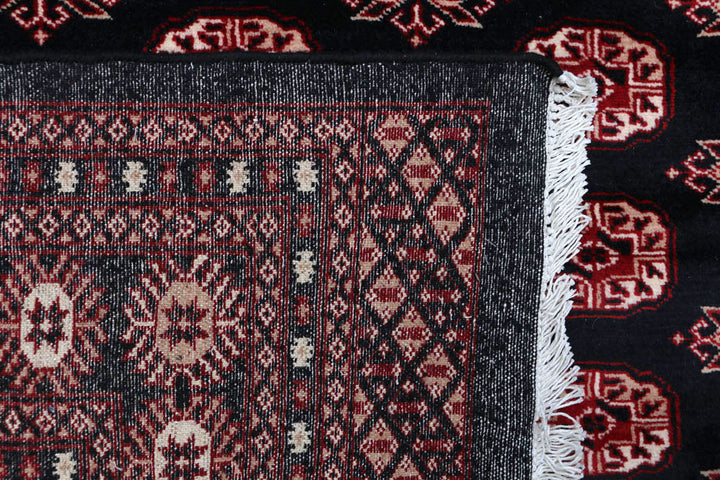 Black Bokhara 8' x 10' 4 - No. 48465 - ALRUG Rug Store