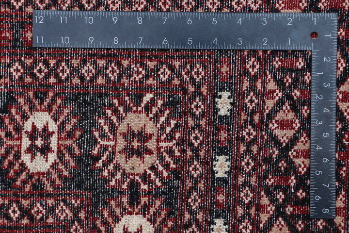 Black Bokhara 8' x 10' 4 - No. 48465 - ALRUG Rug Store