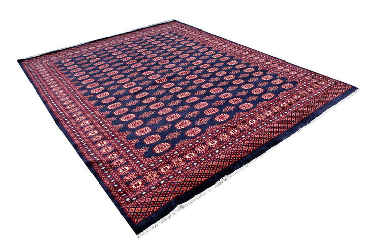 Midnight Blue Bokhara 8' x 9' 11 - No. 48467 - ALRUG Rug Store