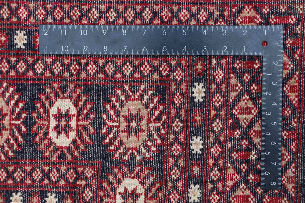 Midnight Blue Bokhara 8' x 9' 11 - No. 48467 - ALRUG Rug Store