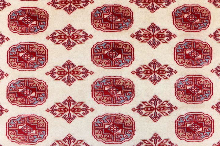 Cornsilk Bokhara 8' x 9' 10 - No. 48468 - ALRUG Rug Store