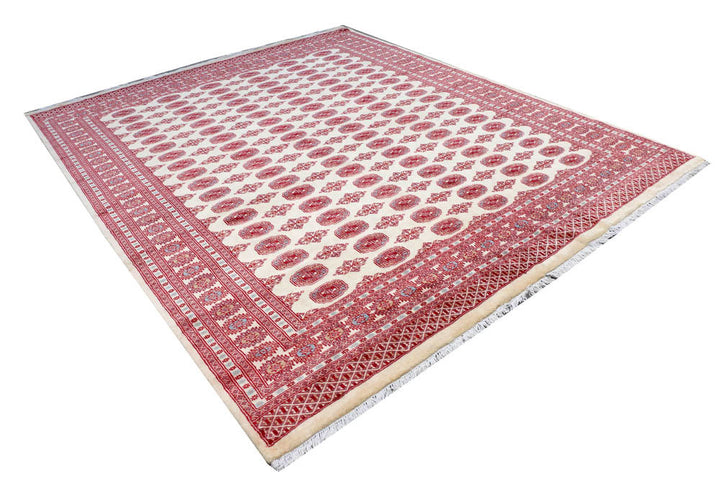 Cornsilk Bokhara 8' x 9' 10 - No. 48468 - ALRUG Rug Store