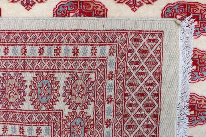 Cornsilk Bokhara 8' x 9' 10 - No. 48468 - ALRUG Rug Store