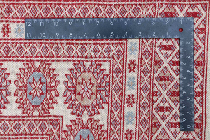 Cornsilk Bokhara 8' x 9' 10 - No. 48468 - ALRUG Rug Store