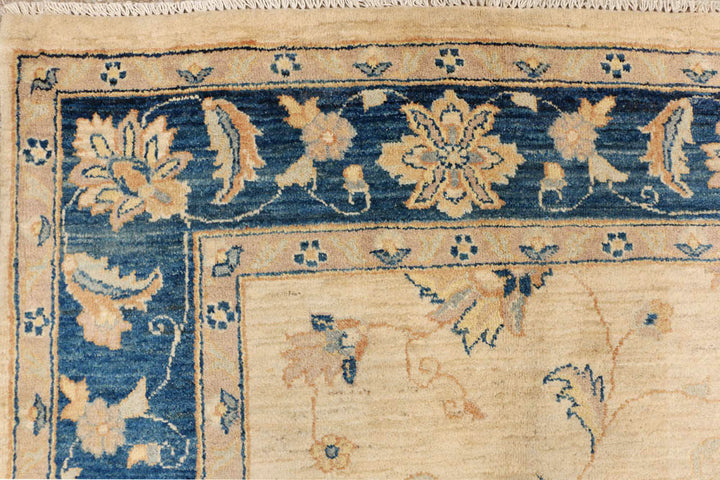 Wheat Ziegler 6' 5 x 10' 7 - No. 48470 - ALRUG Rug Store