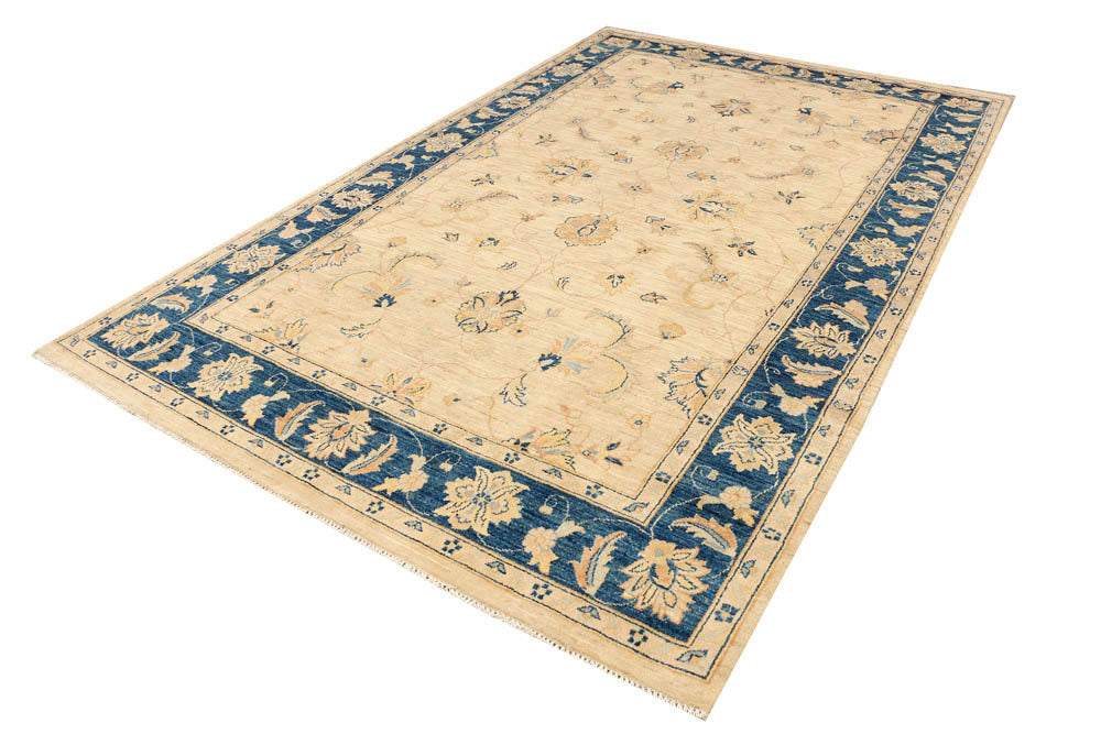 Wheat Ziegler 6' 5 x 10' 7 - No. 48470 - ALRUG Rug Store