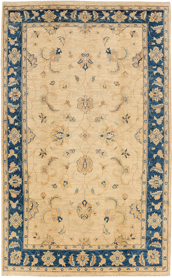 Wheat Ziegler 6' 5 x 10' 7 - No. 48470 - ALRUG Rug Store