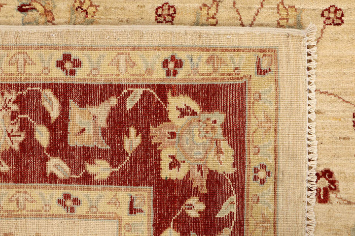 Wheat Ziegler 6' 7 x 9' 5 - No. 48471 - ALRUG Rug Store