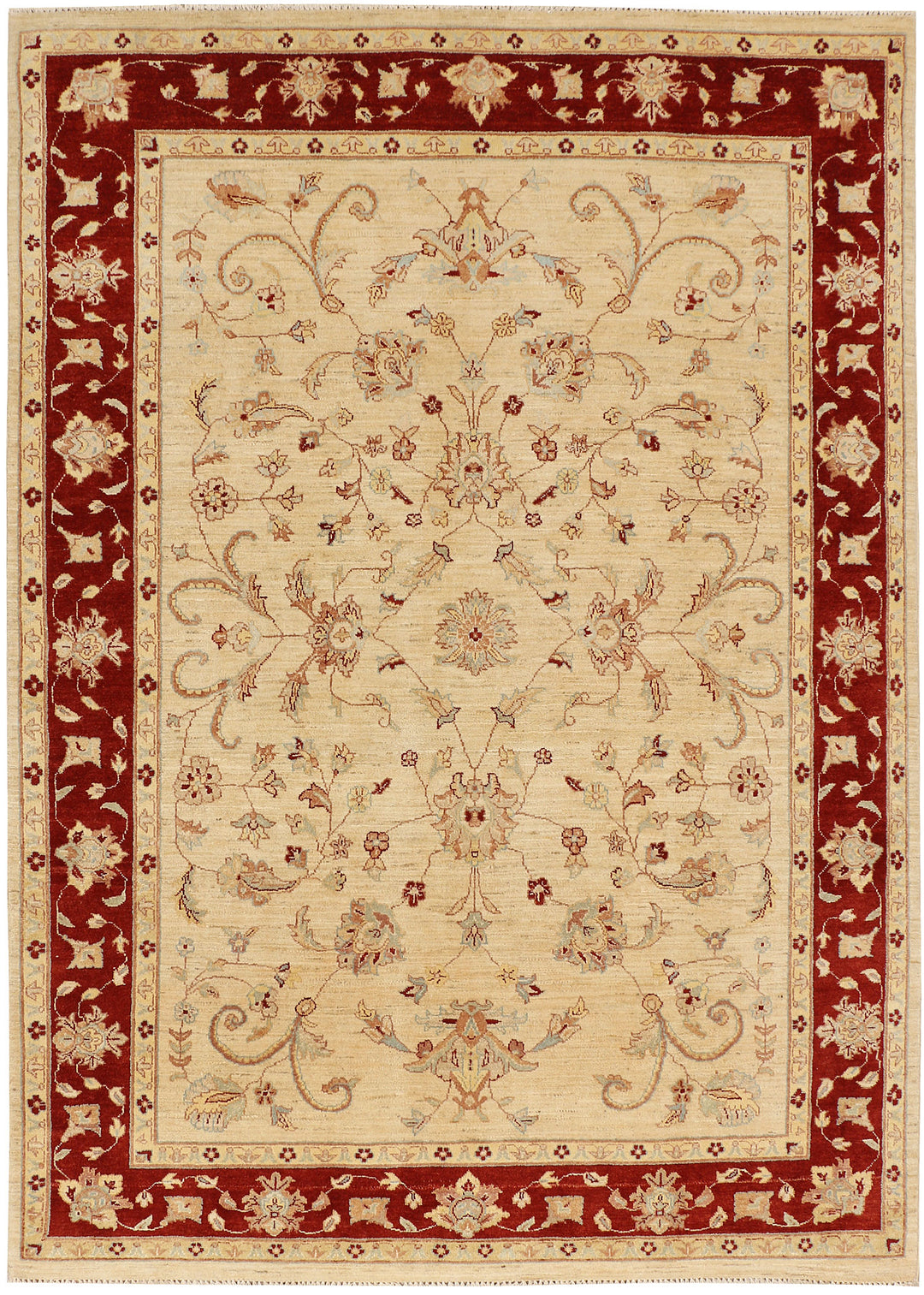 Wheat Ziegler 6' 7 x 9' 5 - No. 48471 - ALRUG Rug Store