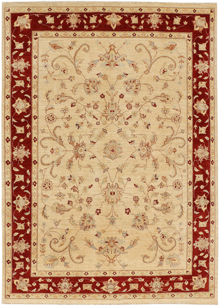 Wheat Ziegler 6' 7 x 9' 5 - No. 48471 - ALRUG Rug Store
