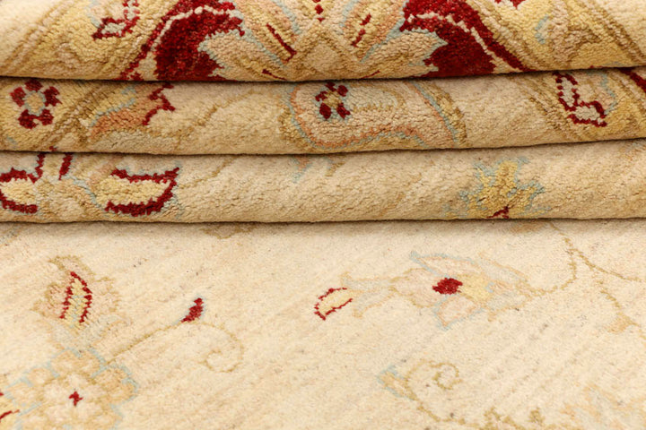 Wheat Ziegler 6' 6 x 10' 2 - No. 48473 - ALRUG Rug Store