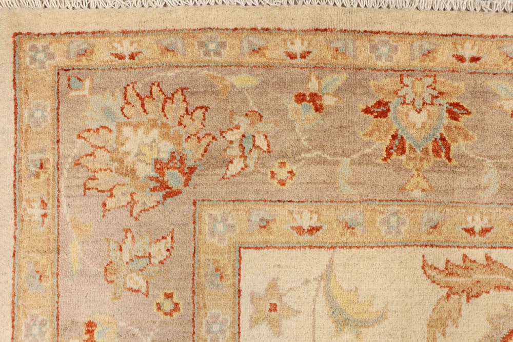 Wheat Ziegler 6' 7 x 9' 11 - No. 48474 - ALRUG Rug Store