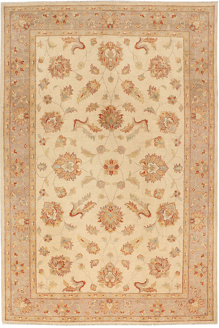 Wheat Ziegler 6' 7 x 9' 11 - No. 48474 - ALRUG Rug Store
