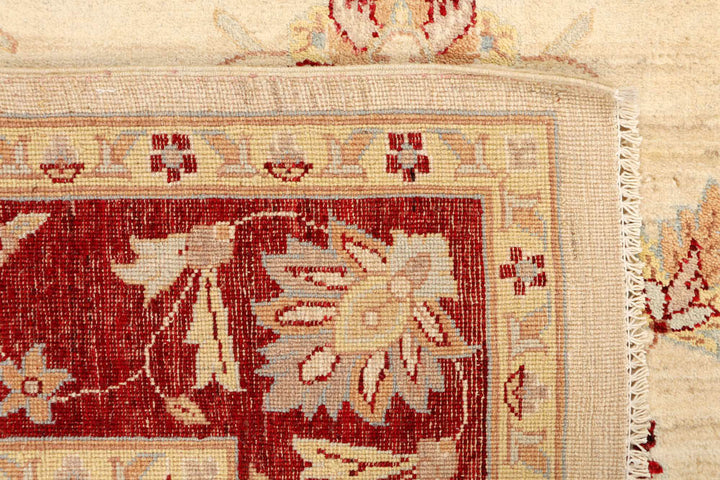 Wheat Ziegler 6' 7 x 9' 8 - No. 48479 - ALRUG Rug Store