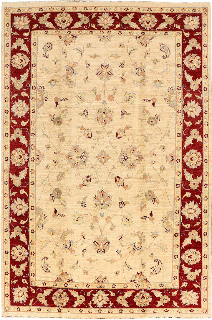 Wheat Ziegler 6' 6 x 10' - No. 48480 - ALRUG Rug Store