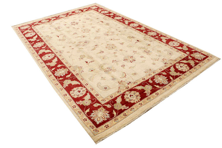 Wheat Ziegler 6' 5 x 9' 10 - No. 48481 - ALRUG Rug Store
