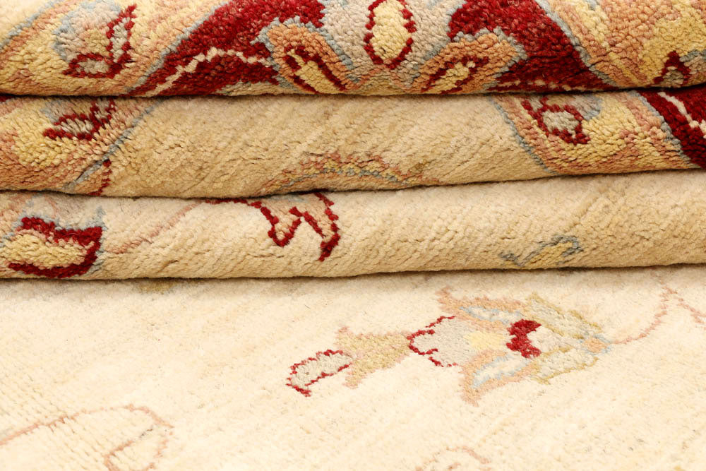 Wheat Ziegler 6' 5 x 9' 10 - No. 48481 - ALRUG Rug Store