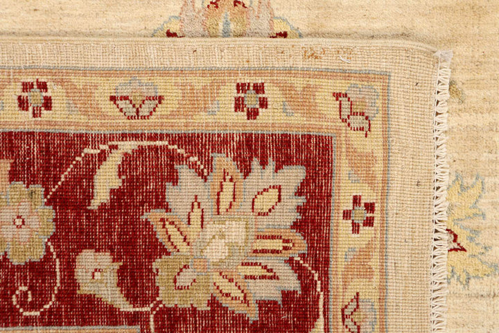 Wheat Ziegler 6' 5 x 9' 10 - No. 48481 - ALRUG Rug Store