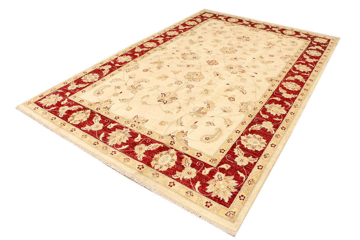 Wheat Ziegler 6' 6 x 10' 1 - No. 48484 - ALRUG Rug Store