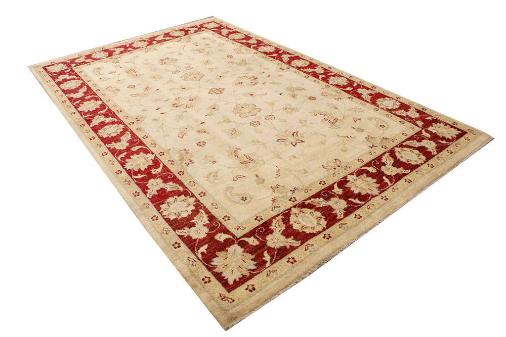 Wheat Ziegler 6' 6 x 10' 1 - No. 48484 - ALRUG Rug Store