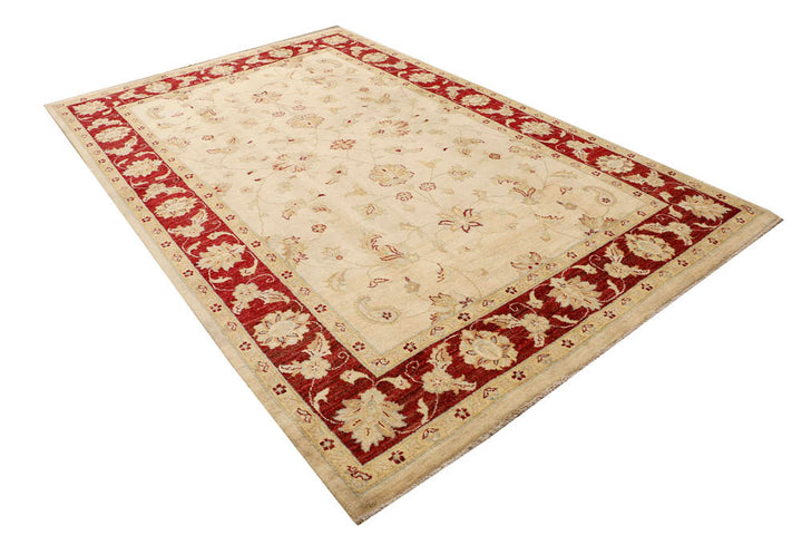 Wheat Ziegler 6' 6 x 10' 1 - No. 48484 - ALRUG Rug Store