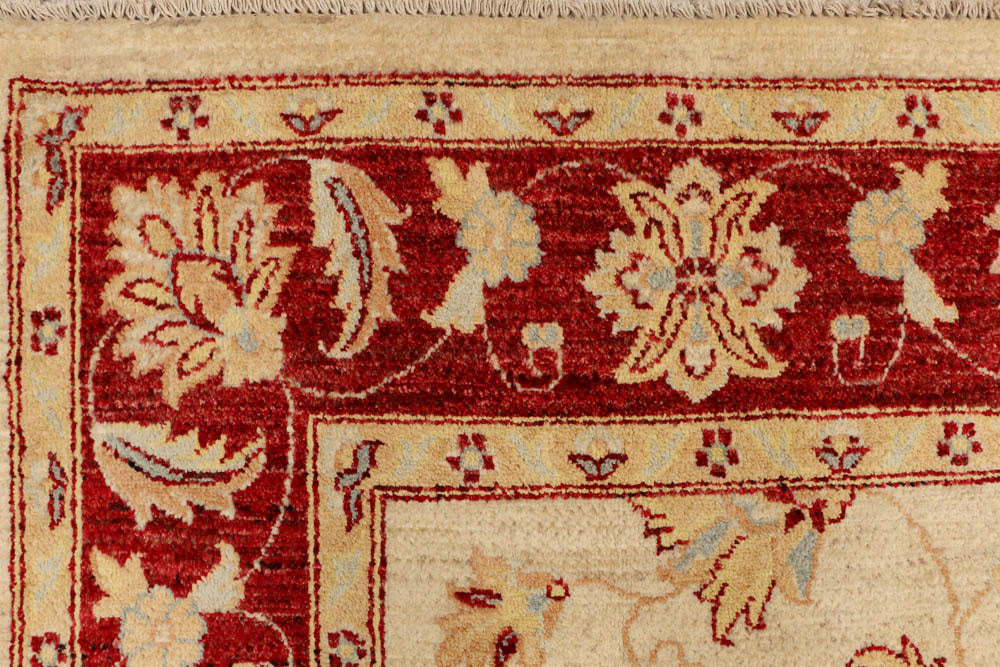Wheat Ziegler 6' 6 x 9' 5 - No. 48486 - ALRUG Rug Store