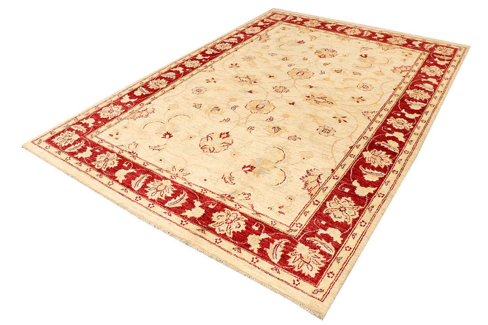 Wheat Ziegler 6' 6 x 9' 5 - No. 48486 - ALRUG Rug Store