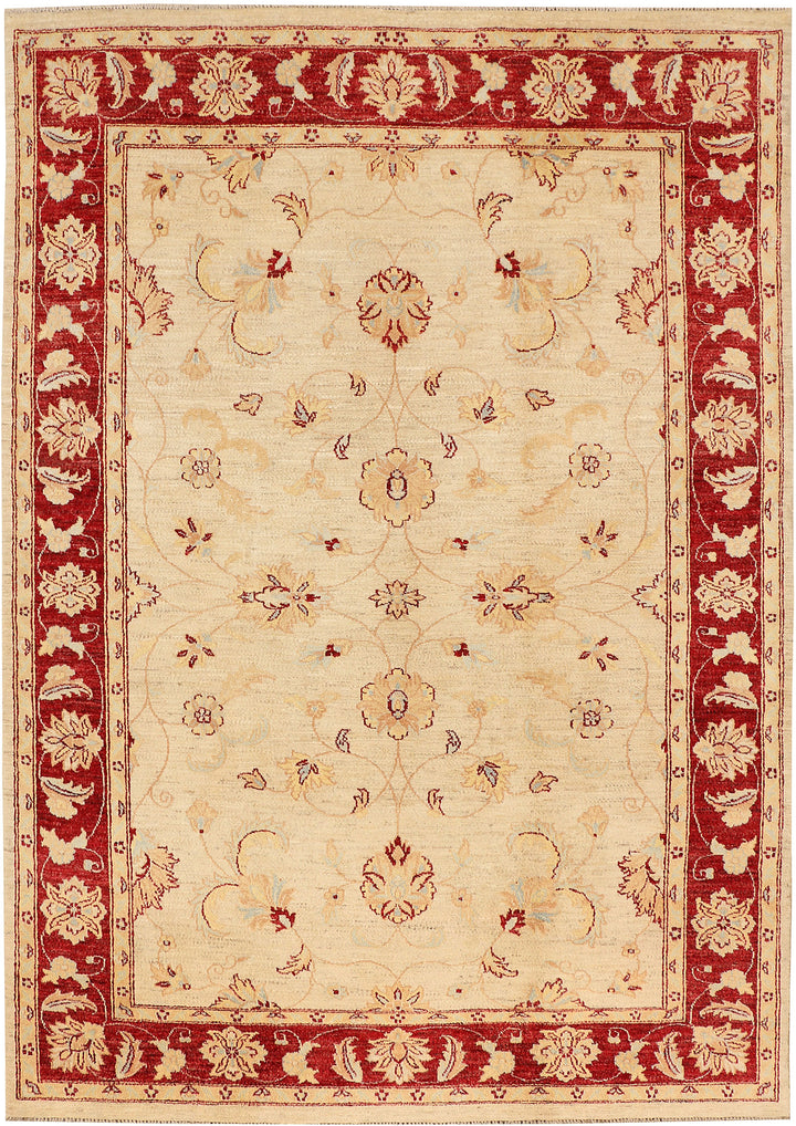 Wheat Ziegler 6' 6 x 9' 5 - No. 48486 - ALRUG Rug Store