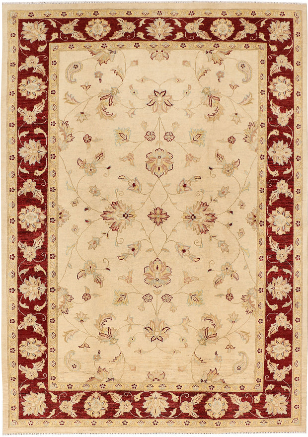 Wheat Ziegler 6' 7 x 9' 2 - No. 48487 - ALRUG Rug Store