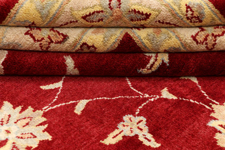 Maroon Ziegler 6' 6 x 6' 8 - No. 48488 - ALRUG Rug Store