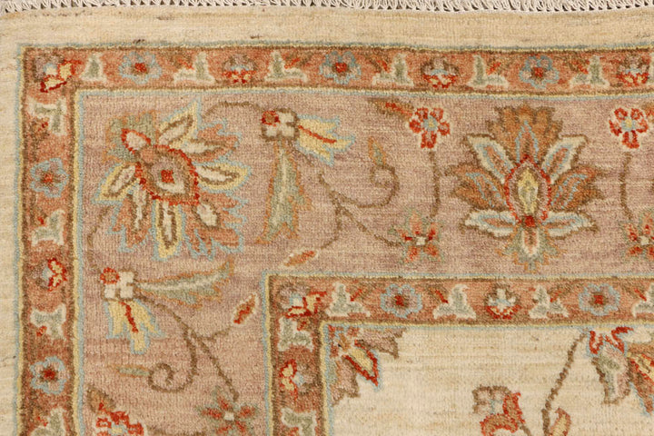 Bisque Ziegler 6' 5 x 6' 4 - No. 48489 - ALRUG Rug Store