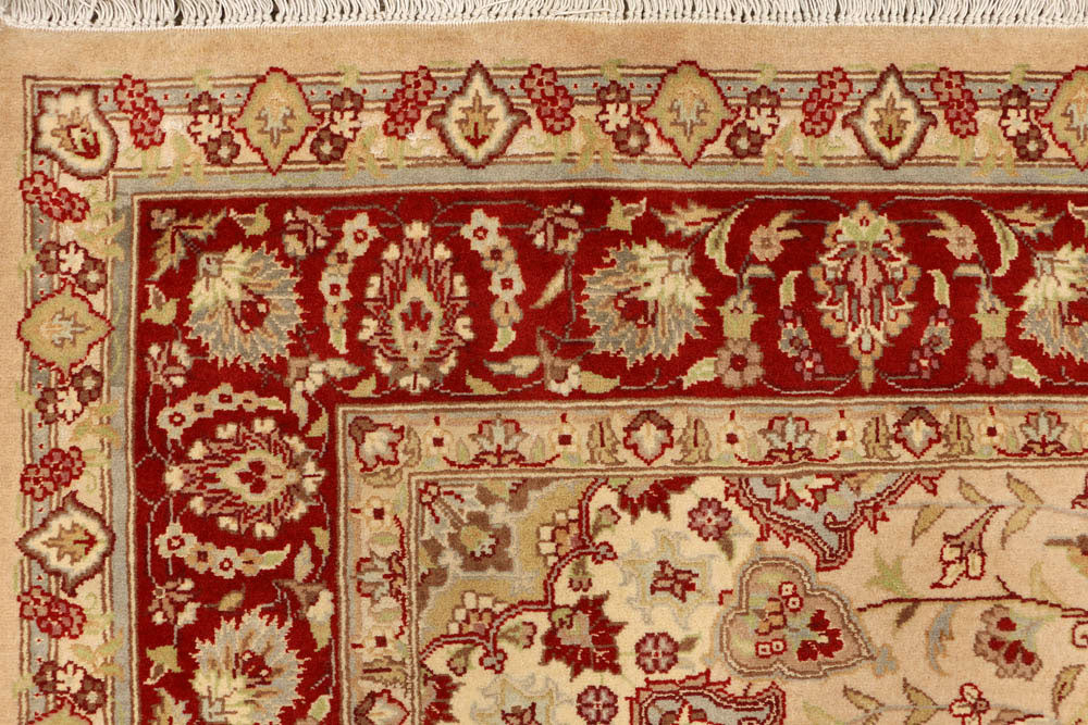 Bisque Ardibil 5' 7 x 8' 2 - No. 48493 - ALRUG Rug Store