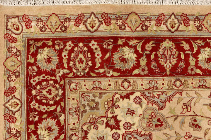 Bisque Ardibil 5' 7 x 8' 2 - No. 48493 - ALRUG Rug Store