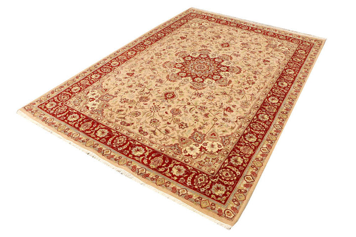 Bisque Ardibil 5' 7 x 8' 2 - No. 48493 - ALRUG Rug Store