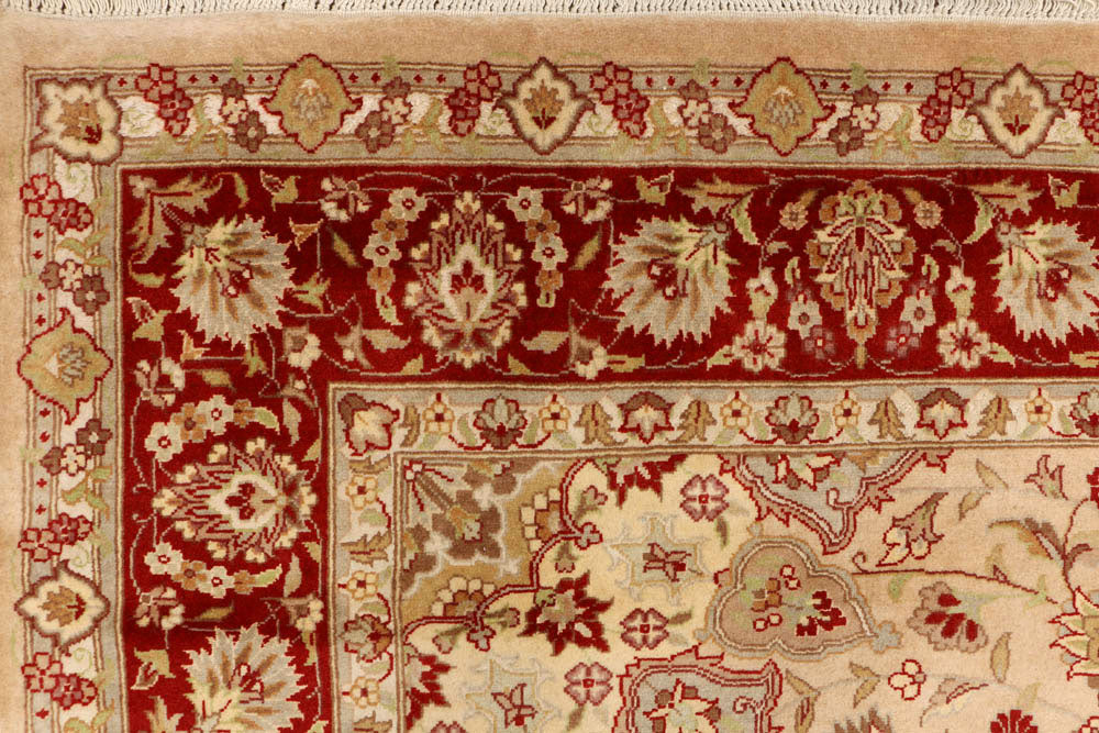 Tan Ardibil 6' 6 x 10' 1 - No. 48495 - ALRUG Rug Store