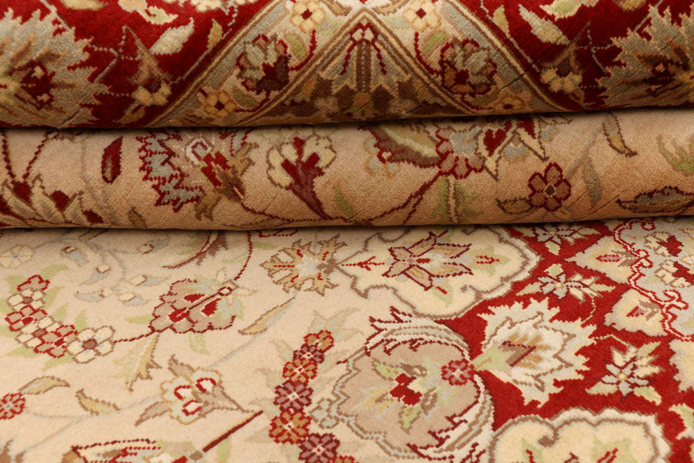 Tan Ardibil 6' 6 x 10' 1 - No. 48495 - ALRUG Rug Store