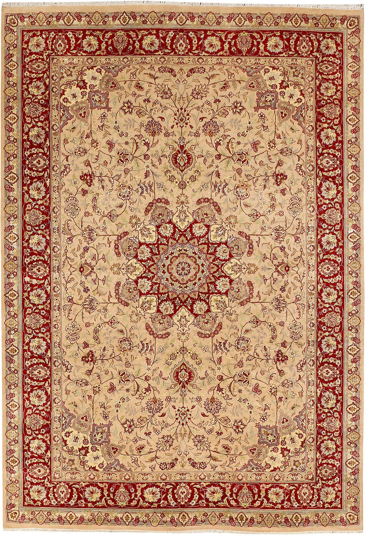Tan Ardibil 5' 7 x 8' 1 - No. 48496 - ALRUG Rug Store
