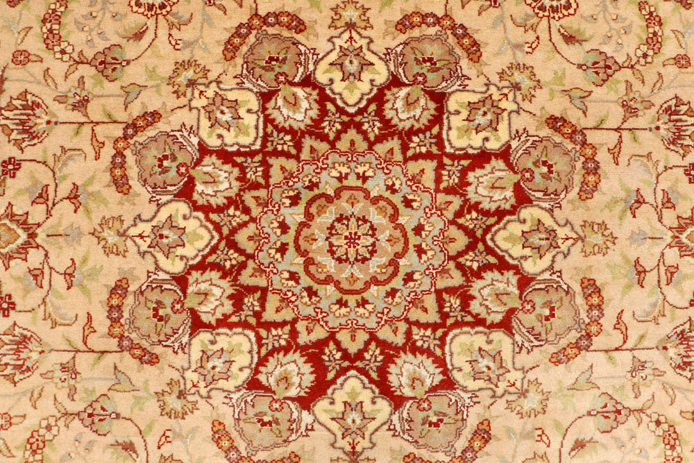 Tan Ardibil 5' 7 x 8' 1 - No. 48497 - ALRUG Rug Store